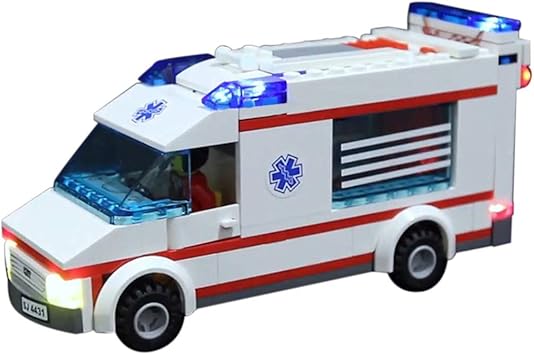 POXL Conjunto de Luces per Ambulancia, Kit de luz LED Light Compatible con Lego 4431 - Juego de Lego no Incluido: Amazon.es: Juguetes y juegos
