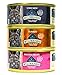 Blue Buffalo Wilderness Grain-Free Wet Cat Food Variety Box - 3 Flavors (Salmon, Turkey, and Chicken) - 12 (5.5 Ounce) Cans - 4 of Each Flavor by BLUE Wilderness