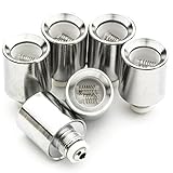 Coil Monster Replacement Dual Quartz Coil Heating Elements, 6 Cartridges