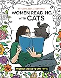 Women Reading with Cats: A Coloring Book for Book Lovers by Bracket Publishing, Heather Dean Brewer