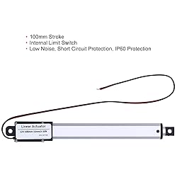 BTER Electric Linear Actuator, DC 12V 100mm Stroke