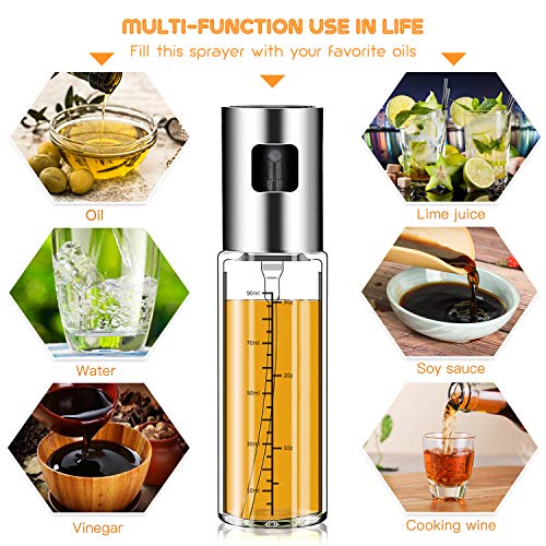 thumbnail image 2 of NORBASE Oil Sprayer For Cooking, 2 Pack Upgraded Olive Oil 2 of 13