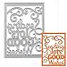 Mikey Store Metal Cutting Dies Stencil DIY Scrapbooking Embossing Album Paper Craft (A)