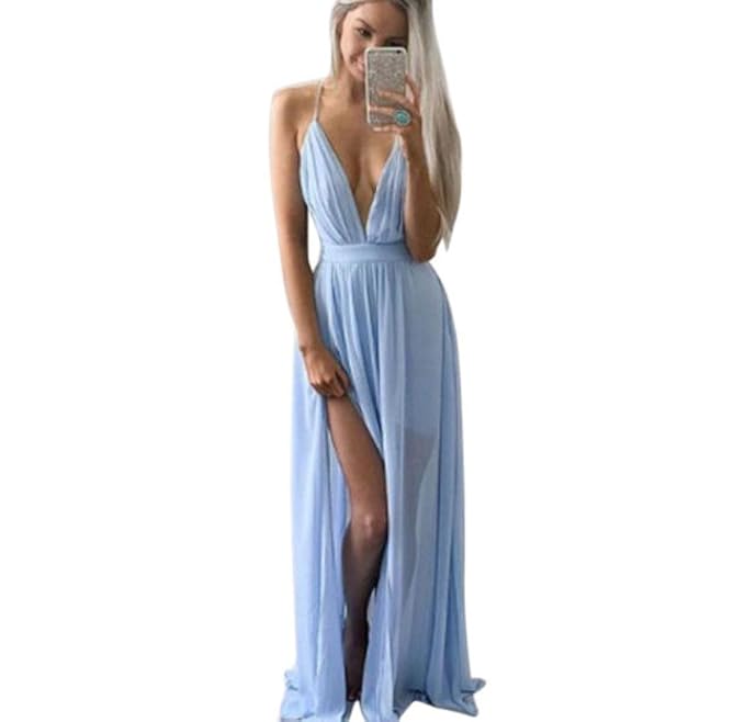 abiti eleganti in chiffon