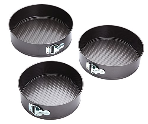 Kitchen Craft 3 Piece Spring Form Cake Tin Set