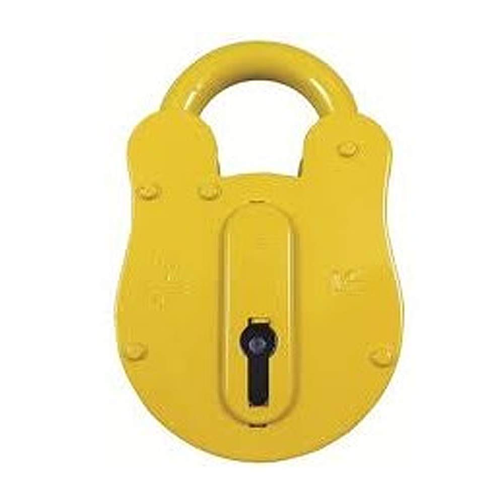 Fire Brigade Padlock Yellow Only