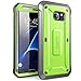 SUPCASE Unicorn Beetle Pro Series Case Designed for Galaxy S7 Edge, Full-Body Rugged Holster Case Without Built-in Screen Protector for Samsung Galaxy S7 Edge (2016 Release) (Green/Gray)