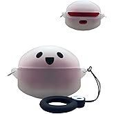 TSVSXS Cute Case Compatible with Beats Solo Buds(2024) with Keychain, Soft Silicone Anime Cartoom Luminous Ghost Funny Shockproof Protective Cover for Woman Man