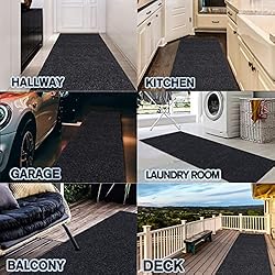 Custom Size Backed Non-Slip Area Rugs Runner, Easy