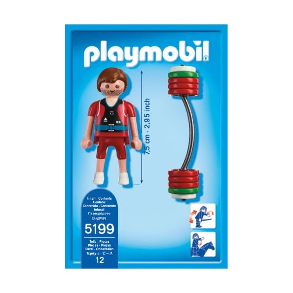 Playmobil 5199 - Gewichtheber – Bild 4