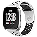 NO1seller Top Bands Compatible for Fitbit Versa Small Large, Soft Silicone Sport Strap with Ventilation Holes Replacement Wristband for Fitbit Versa Fitness Smart Watch Women Men