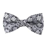 EBD7B01-05 Multi Paisley Creative Store Microfiber Pre-tied Bowtie By Epoint