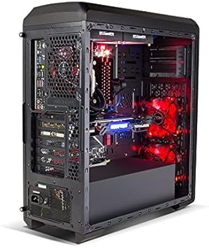 Nox Coolbay ZX - NXCBAYZXRD - Caja PC, Color Negro, LED Rojo: Nox: Amazon.es: Informática