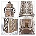 CubicFun 3D French Puzzles Small Paris Architecture Building Paper Model Craft Kits Toys for Adults and Teens, Eiffel Tower, 71 Pieces