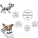 HC-RET Dog Toy, Animal Design Cotton Rope Dog Toys with Puppy Pet Play Chew and Training Toy (Set of 5)