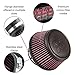 K&N Universal Clamp-On Air Filter: High Performance, Premium, Washable, Replacement Engine Filter: Flange Diameter: 2.125 In, Filter Height: 2 In, Flange Length: 0.75 In, Shape: Oval, RC-2362