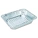 Handi-Foil of America 32035 Steam Table Aluminum Pan, Half-Size, 1 11/16