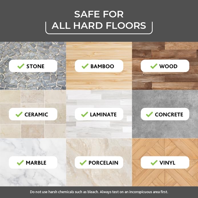 O-Cedar PACS Hard Floor Cleaner, Crisp Citrus Scent 10 Count (1-Pack) | Made with Naturally-Derived Ingredients | Safe to Use on All Hard Floors | Perfect for Mop Buckets