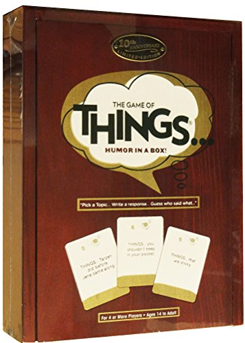 The Game of Things.. Humor in a Box! 10th Anniversary Limited Edition Wood Book Collection