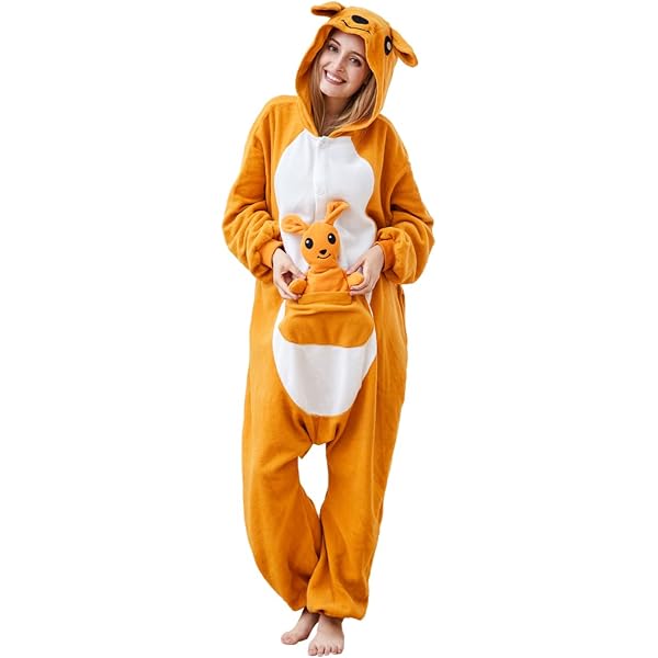 Just Love Adult Onesie Pajamas - Soft, Hooded, One-Piece Pajamas For Men & Women, Fun Prints, Machine Washable - View #10