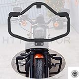 HTT Group Motorcycle Matte Black Front Crash Saftey Bars Protection For 2005-2016 Harley Davidson Iron 883 XL883N XL1200N XL1200L 48 XL1200X Sportster