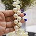 14mm Large Ivory Pearls Faux Crystal Beads by The Roll for Wedding Decoration