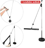LFJ LAT and Lift Pulley System DIY Cable Gym Home Arm Strength Trainer view 2