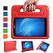 XKTTSUEERCRR Kids Case for Samsung Galaxy Tab 4 8.0-inch, EVA Shockproof Lightweight Portable Stand Hand Shell Cover for Samsung Galaxy Tab 4 8.0