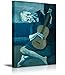 wall26 Canvas Print Wall Art The Old Guitarist by Pablo Picasso Cultural People Oil Painting Fine Art Traditional Dramatic Multicolor Ultra for Living Room, Bedroom, Office - 12