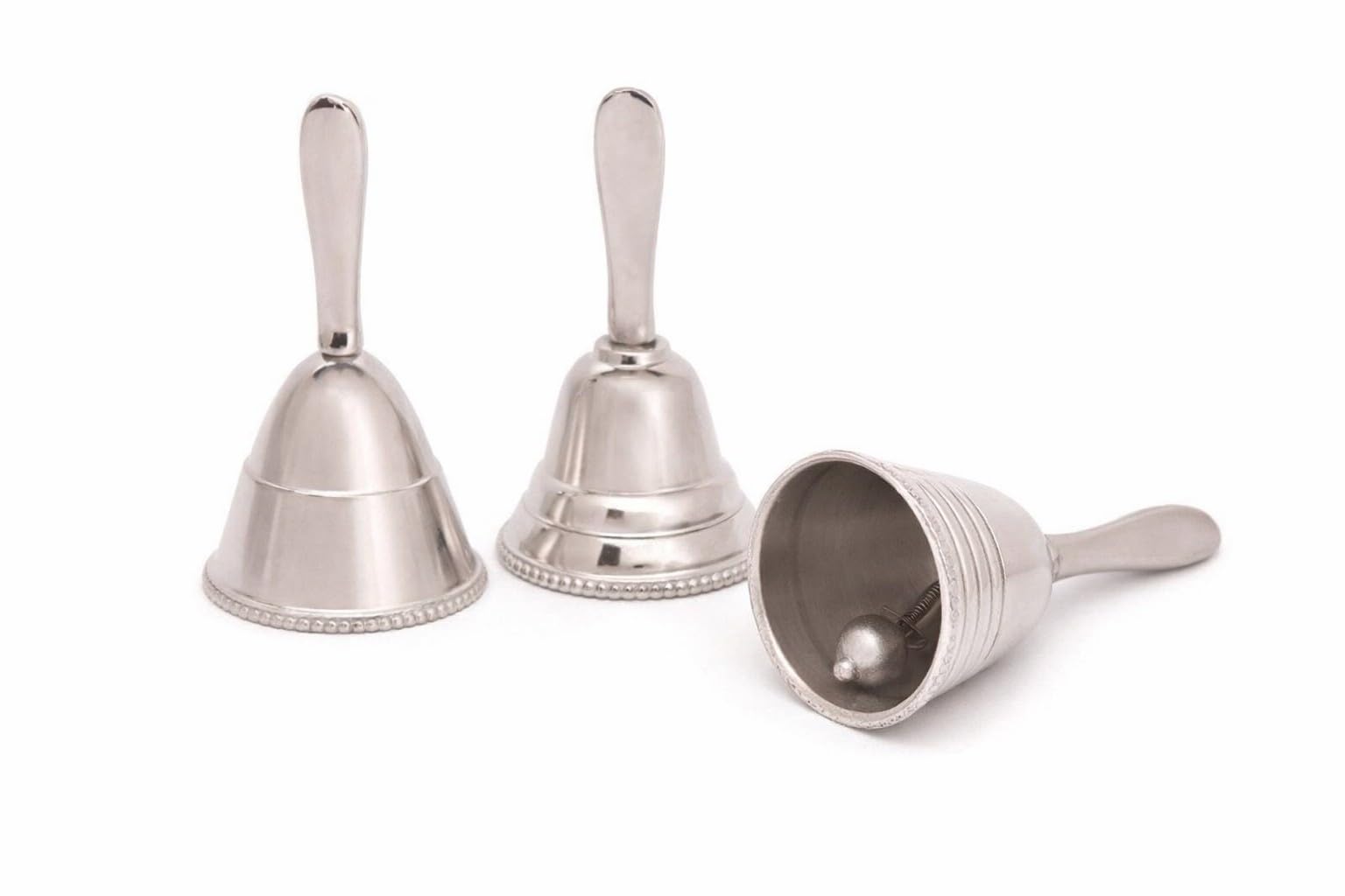 1x Mini Brass Hand Bell h7cm