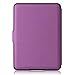 OMOTON Kindle Paperwhite Case Cover - The Thinnest Lightest PU Leather Smart Cover Kindle Paperwhite fits All Paperwhite Generations Prior to 2018 (Will not fit All New Paperwhite 10th Gen), Purple