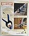Rockler Large Spring Clamps (Pair) – Easy Squeeze Woodworking Bandy Clamps for Thinner Stock & Delicate Moldings – One-Handed Operation Large Clamps – Easy to Grip Nylon Hand Clamps w/Fiberglass
