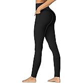 Sunzfly Invisible Butt Scrunch Workout Leggings with Pockets for Women, No Front Seam Gym Yoga Pants with Tummy Control
