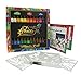Watercolor Paint Set + Water Brush. Vibrant 24 Colors Artists Quality Liquid Tubes by Articci NonToxic Painting Kit for Adults Kids Students Professionals Beginners + Stencil & Coloring Book
