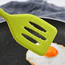 HOIRIX 2Pack Small Silicone Turner High Heat