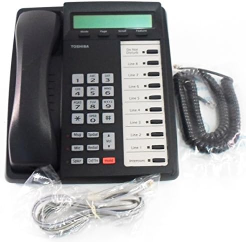 Toshiba DKT3010-SD 10 Button LCD Display Speakerphone (Black) (Renewed)
