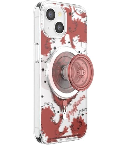 PopSockets IPhone 15 Case With Round Phone Grip Compatible
