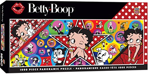 MasterPieces Betty Boop Panoramic Jigsaw Puzzle, 1000-Piece