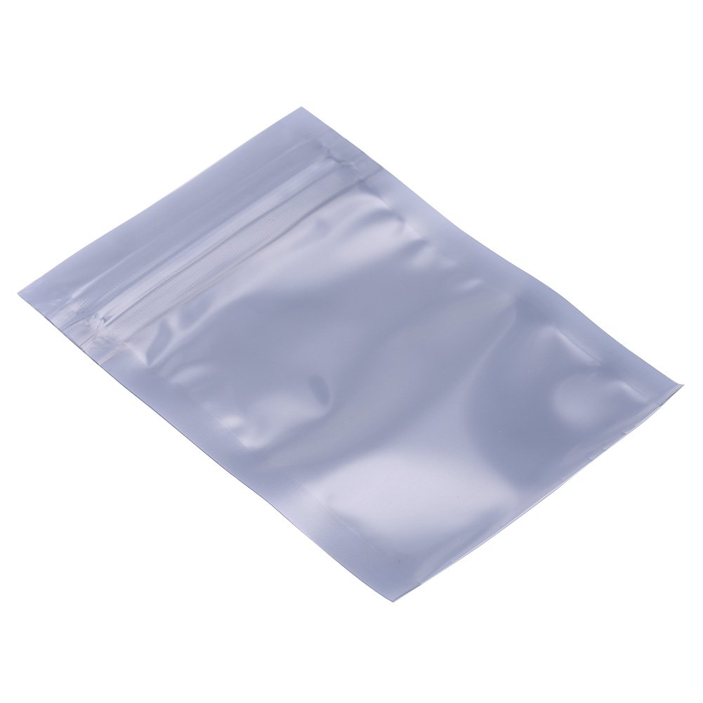 100pcs/set 6x9cm Anti Static Storage Bag Anti Static Pouch Resealable Storage Bag for Electronic Accessories