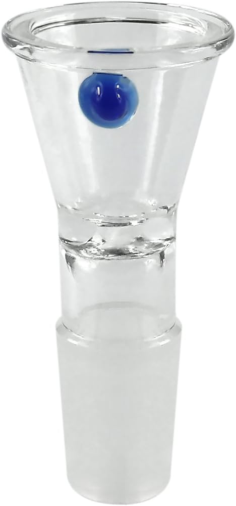 FORMAX®420 Blue Glass Smoking Bowl for Bong Slide Bowl Male 18mm/18.8mm Joint