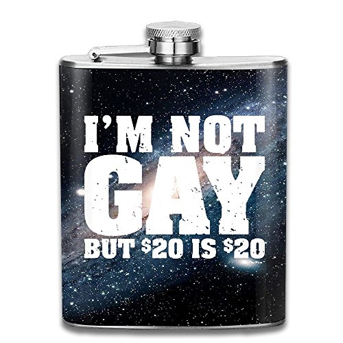 YOGGAR DeignName 7oz Stainless Liquor Flagon Retro Rum Whiskey Alcohol Pocket Flask