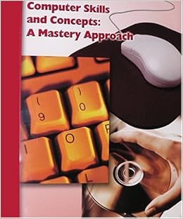 Amazoncom Computer Skills And Concepts A Mastery Approach - 