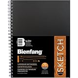 Bienfang 9 by 12-Inch Hardcover Bienfang Sketch Book