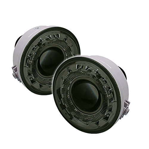 Spyder Auto FL-P-FF15006-HL-SM Ford F150/Lincoln Mark LT Smoke Halogen Projector Fog Light