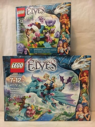 LEGO Elves The Water Dragon Adventure &amp; LEGO Elves Emily Jones &amp; the Baby Wind Dragon