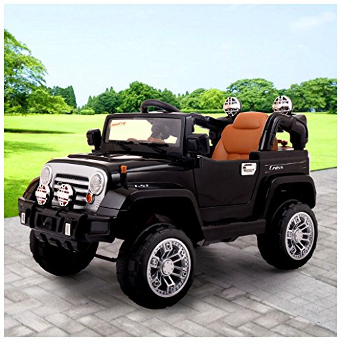 12V Jeep style Kids Ride on Truck Battery Powered Electric Car W/Remote Control