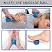 Body Star 2.5 Inch Spiky Foot Massager & Roller Ball – Deep Tissue Massage ideal for Plantar Fasciitis Treatment, Back Pain Relief, Trigger Point & Myofascial Release by Body Back Company