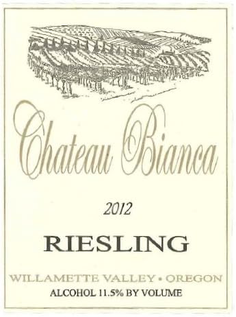 2012 Chateau Bianca Riesling 750 mL