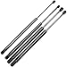 ECCPP Lift Support Window Glass+Liftgate Replacement Struts Gas Springs Fit For Hyundai Santa Fe 2001-2006 Set of 4