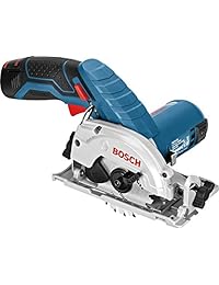 Bosch GKS 10,8 V-LI profesional el más pequeño de sierra circular inalámbrica profesional sierra universal (Bare Tool)